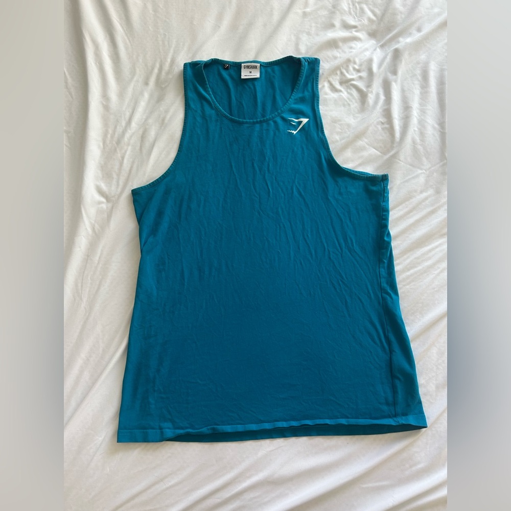 Gymshark Teal Tank Top